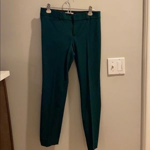 Green Banana Republic pants with tags size 4